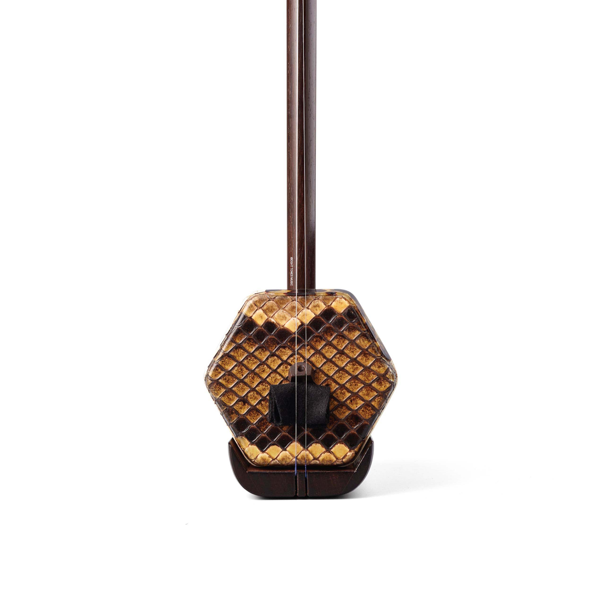 Cao Rong 2nd Grade Aged Rosewood Erhu front view