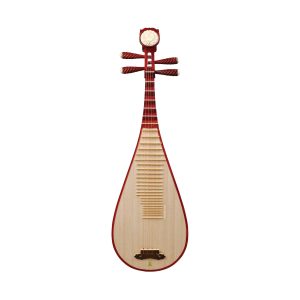 Bo Yue Model 300 Vanished Rosewood Pipa Front Wood