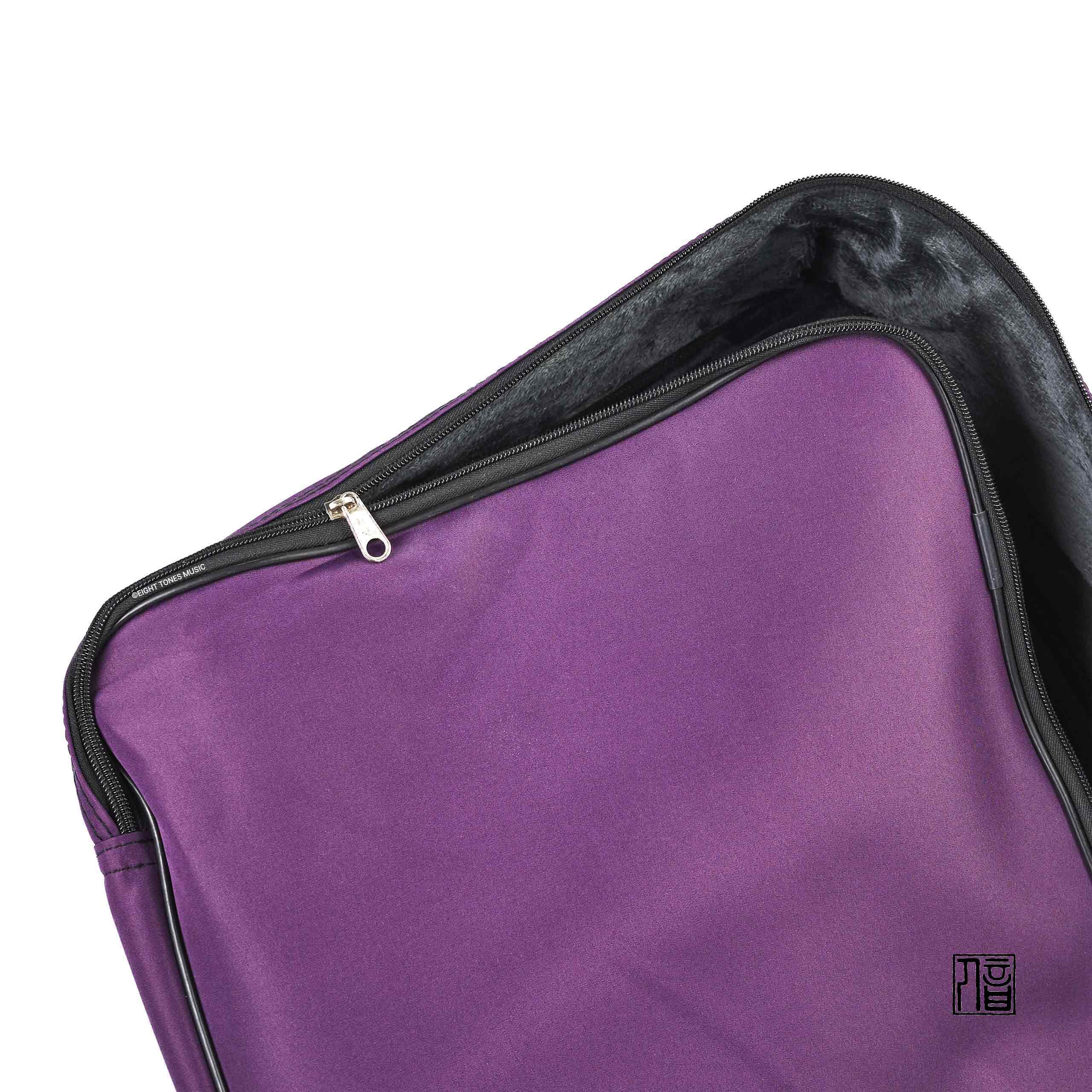 Dunhuang Purple Guzheng Bag Zip