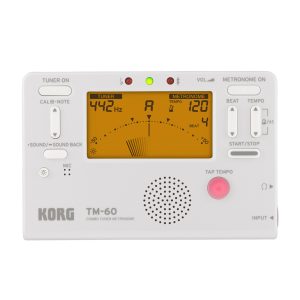 Korg TM-60 Combo Tuner Metronome in White featured photo