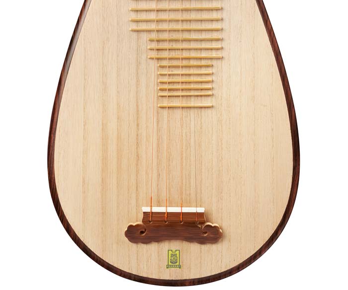Bo Yue Model 600 Aged Rosewood Pipa Soundboard