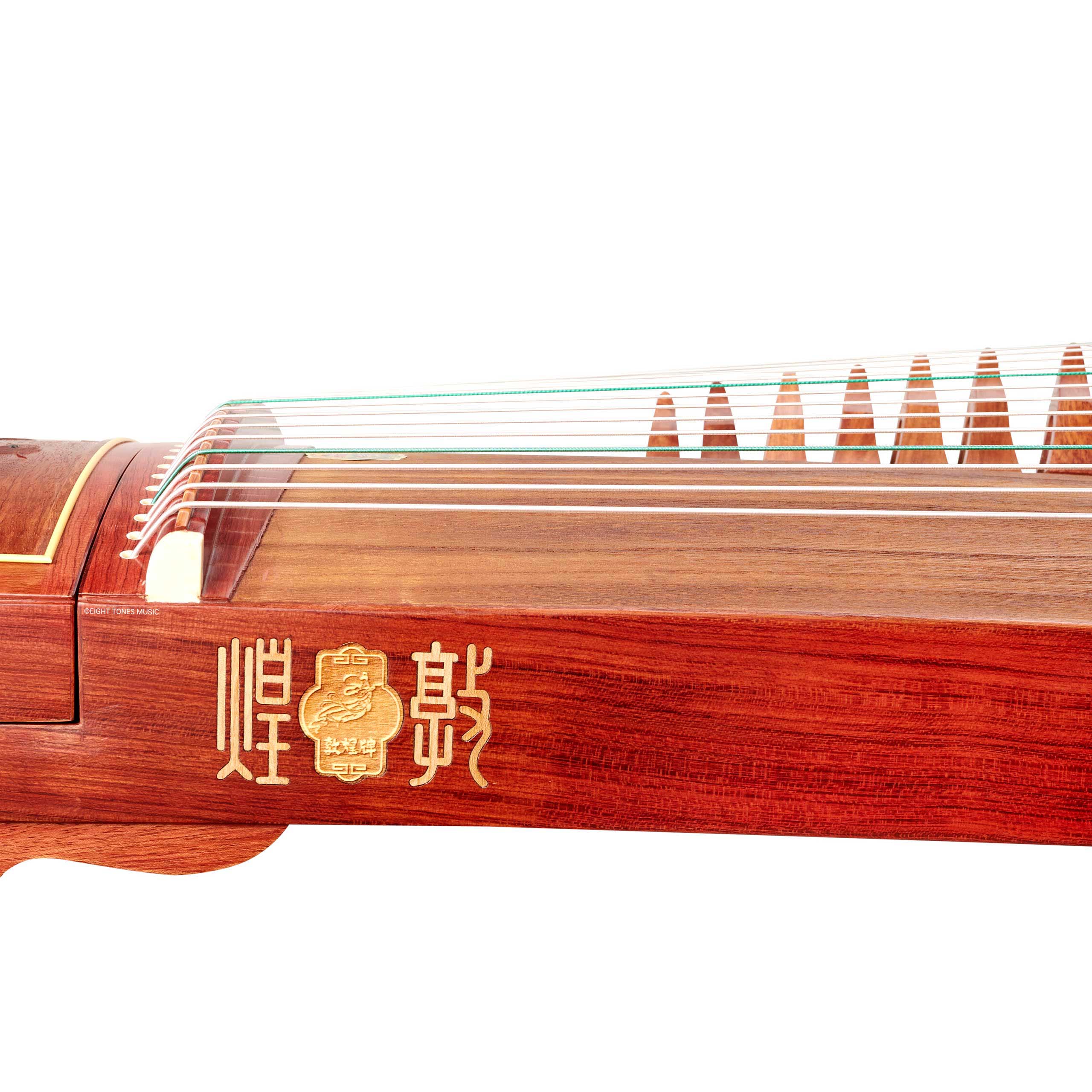 Dunhuang Yichang ‘Twin Mandarin Ducks’ Rosewood Guzheng Sideboard with brand