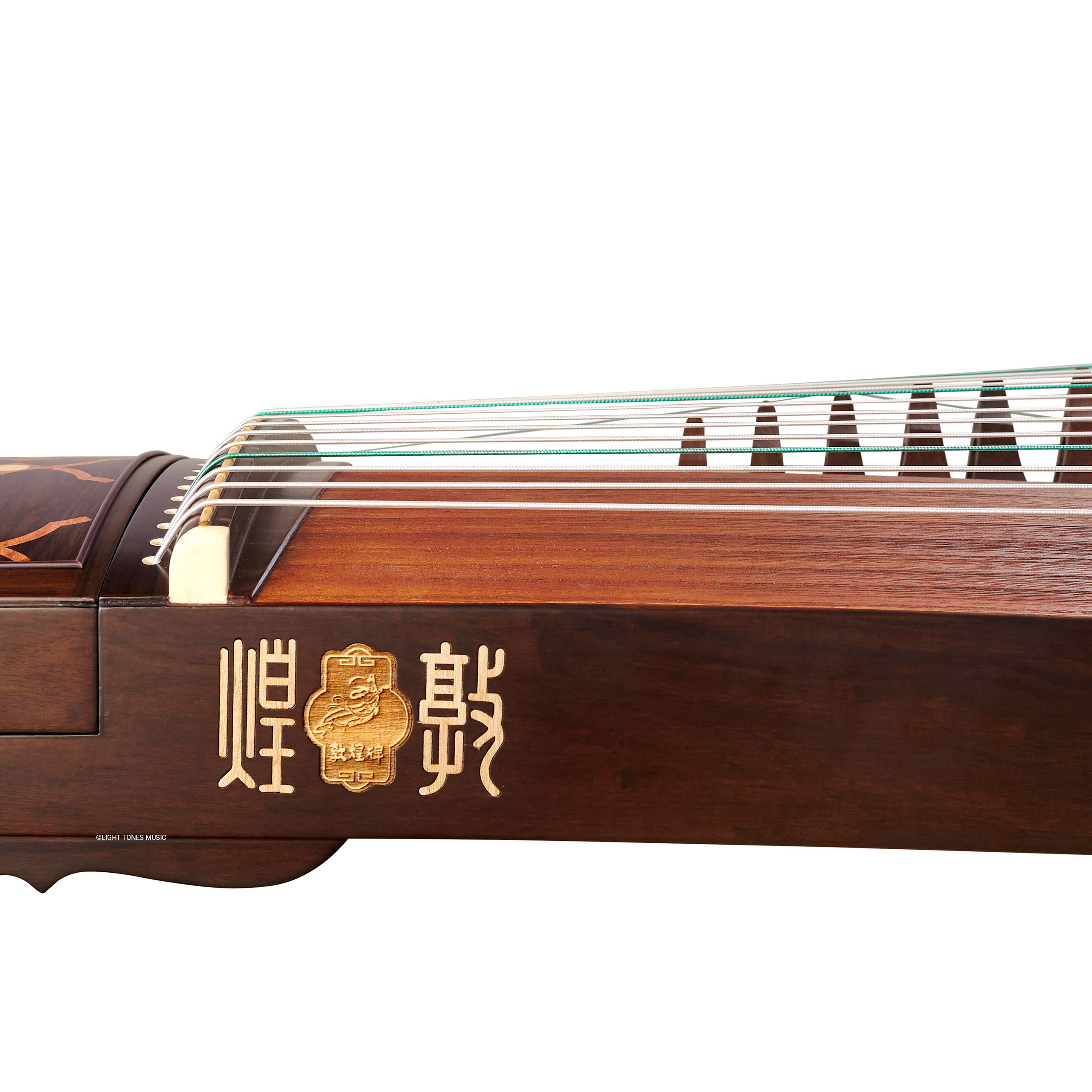 Dunhuang Yichang ‘Marquetry of Nanyang’ Aged Rosewood Guzheng Sideboard with brand