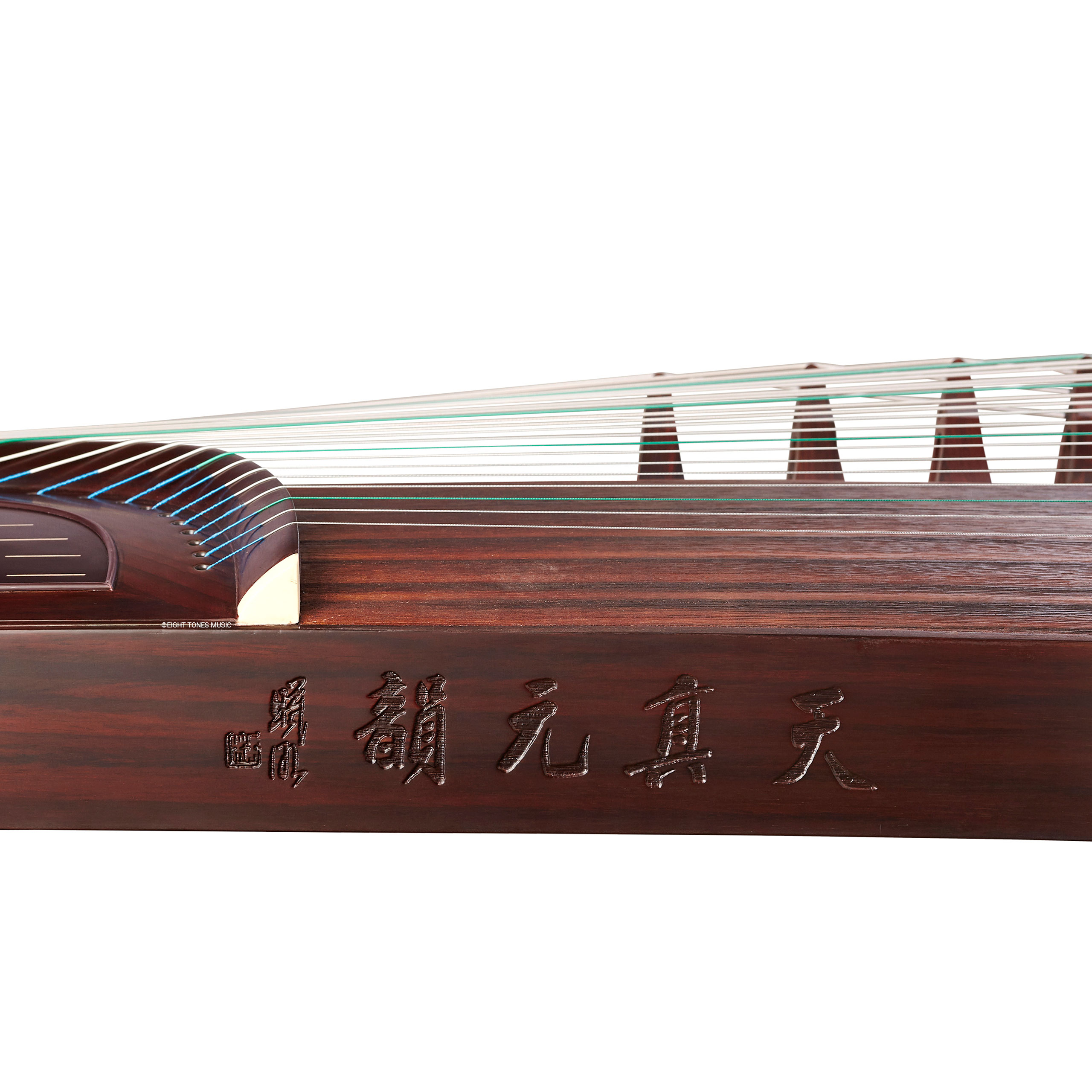 Dunhuang Yichang ‘Bamboo’s Pavilion’ Yellow Sandalwood Guzheng Sideboard