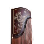 Dunhuang Yichang ‘Peonies in Bloom’ Yellow Sandalwood Guzheng Tail