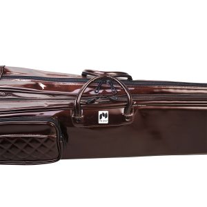 Jiayue Brown Erhu Double Head Padded Soft Case Small Compartment