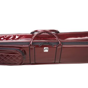 Jiayue Wine Red Erhu Double Head Padded Soft Case Small Compartment