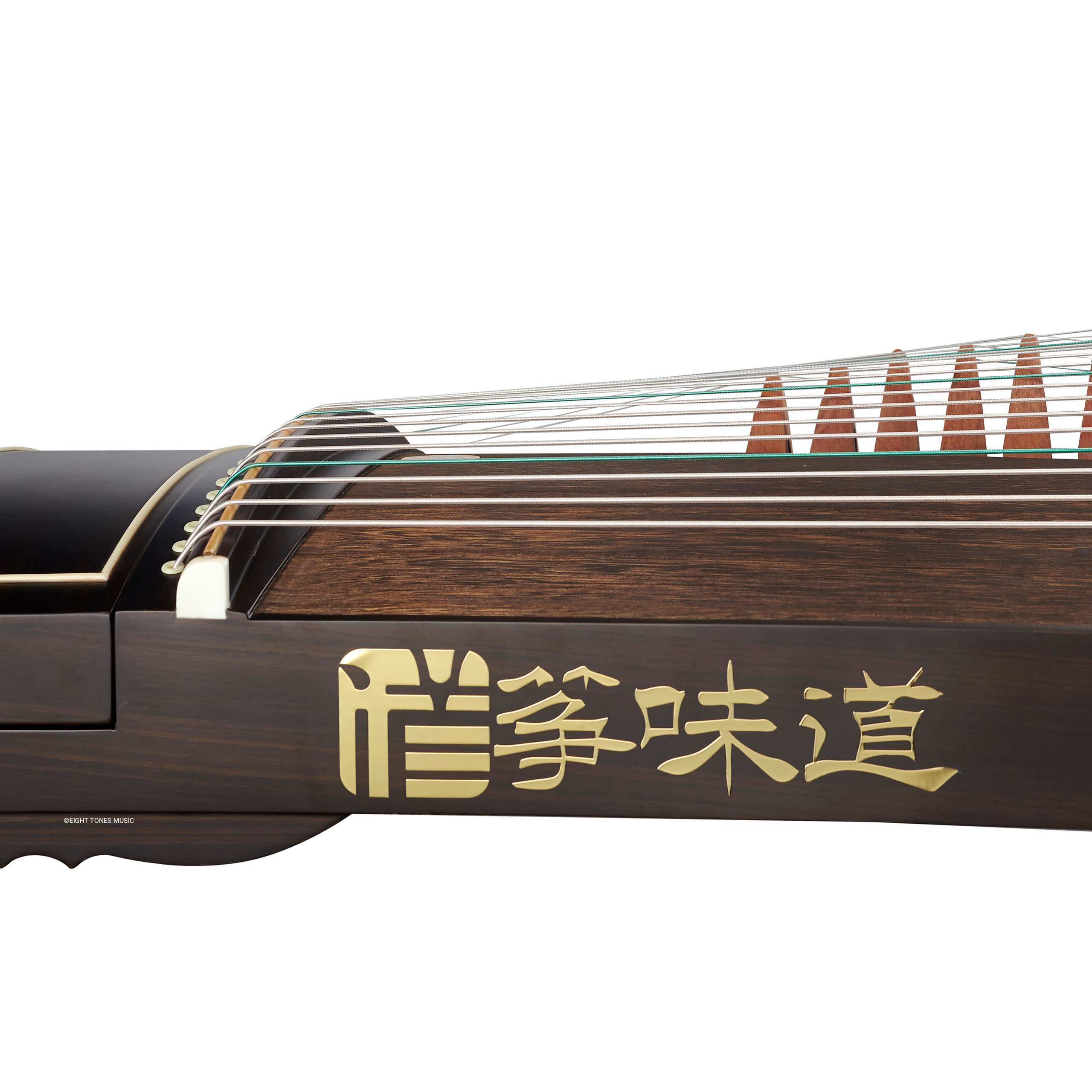 Zhonghao ‘Midnight Black’ Black Sandalwood Guzheng Sideboard with brand