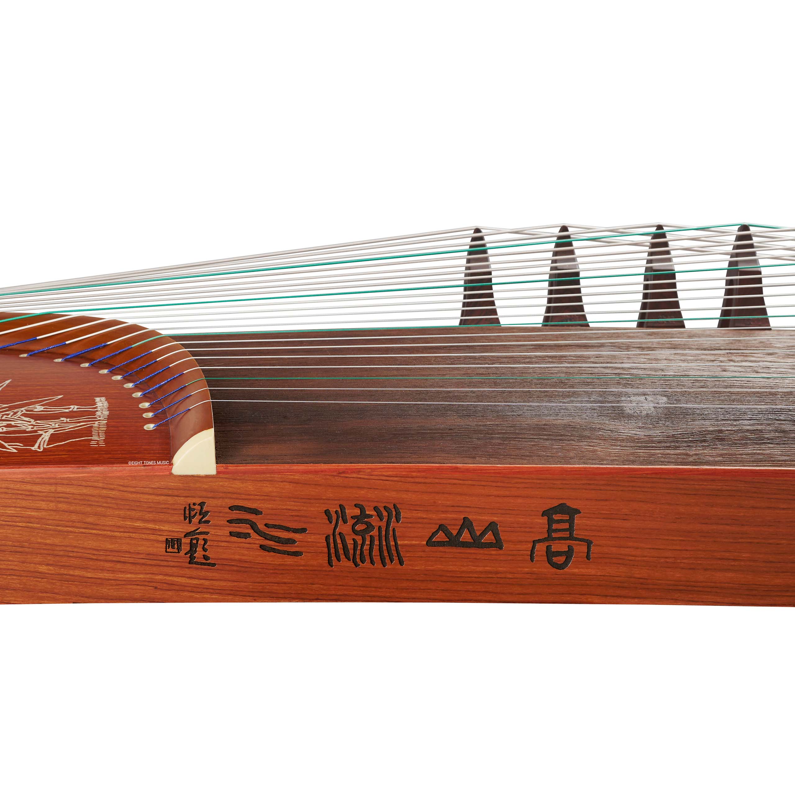 Shanghai No.1 Dunhuang 689E Bamboo Garden Guzheng Sideboard