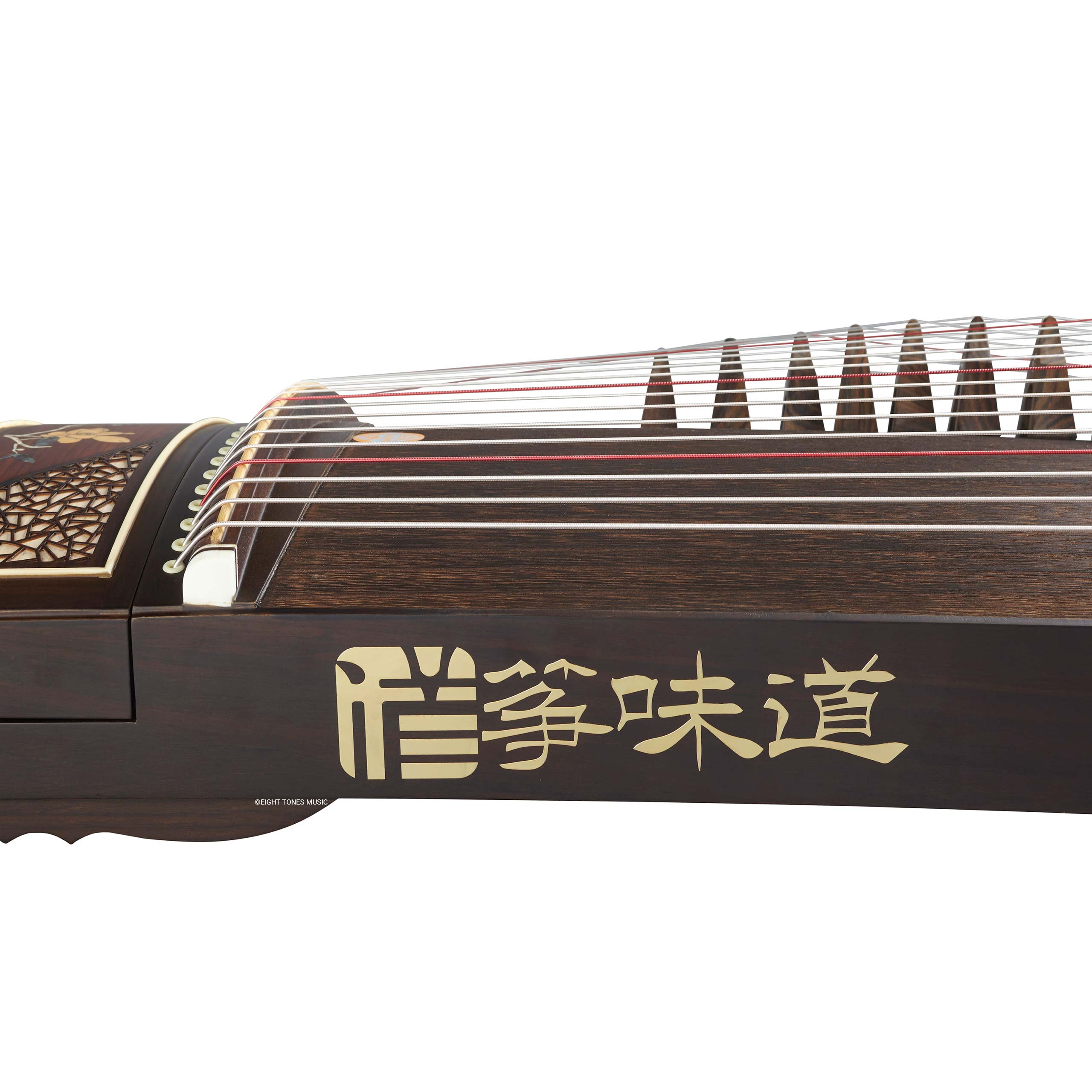 Zhonghao Winter's Blossom Guzheng right profile